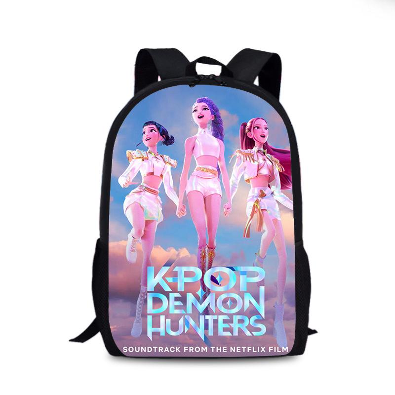 Witch Hunters Backpack Kpopdemonhunters Student Children'S School Bag