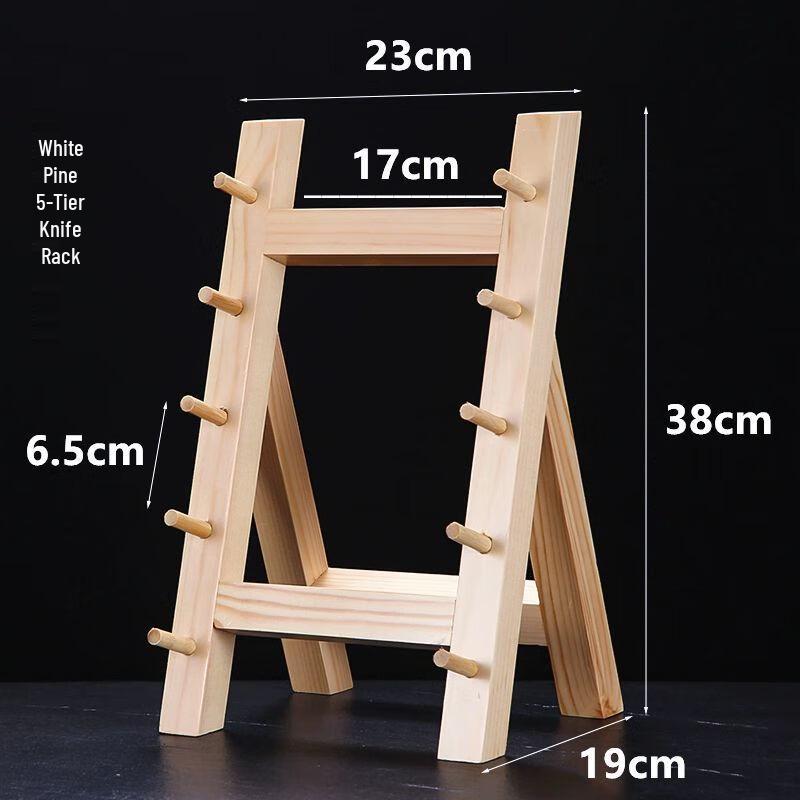 Japanese Style Wooden Knife Holder