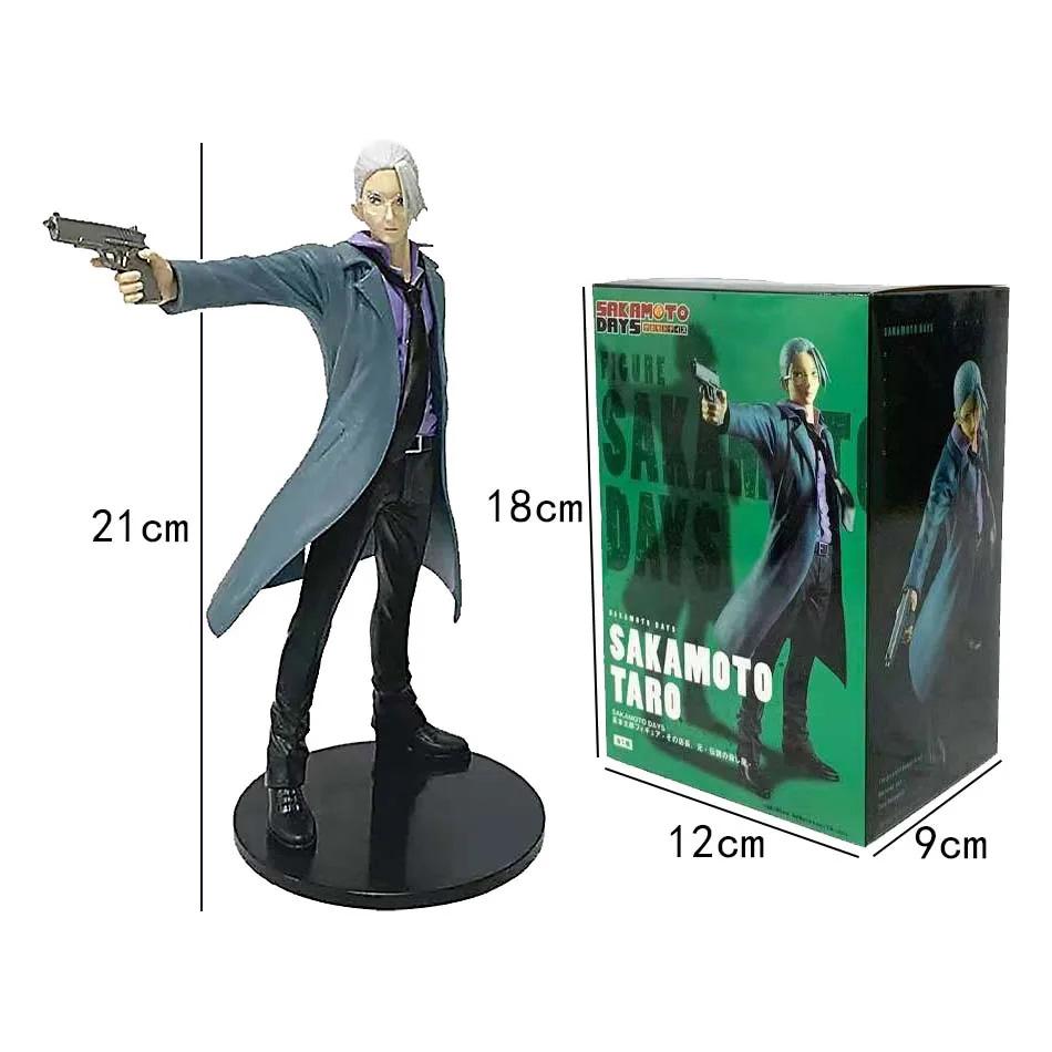 Sakamoto Taro & Shin Asakura Anime Action Figure PVC Toy Collectible Figurine for Kids And Fans Stock Available