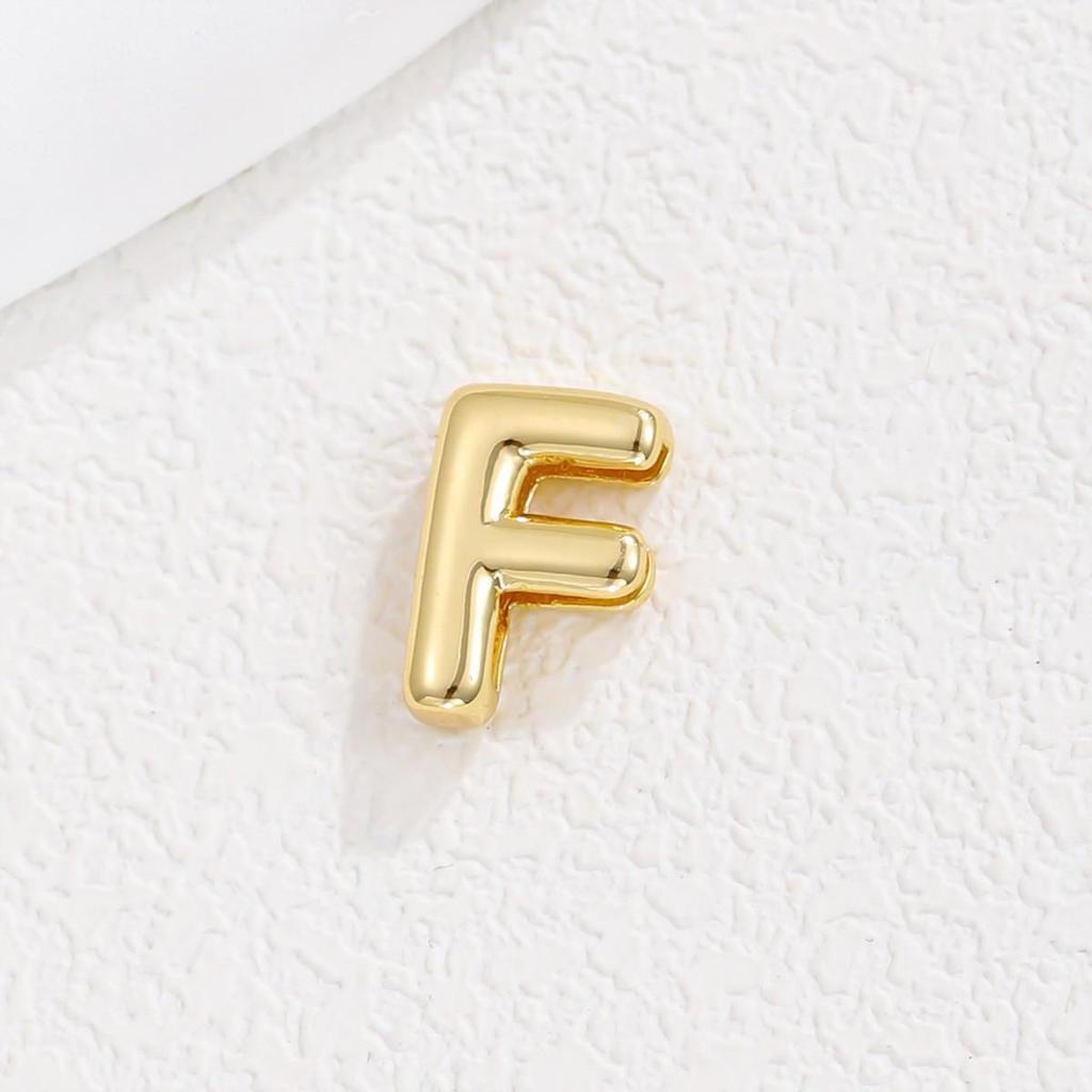 26 Engelse Alfabet Verstelbare Stalen Armband - 10mm Horlogeband Hand Sieraden