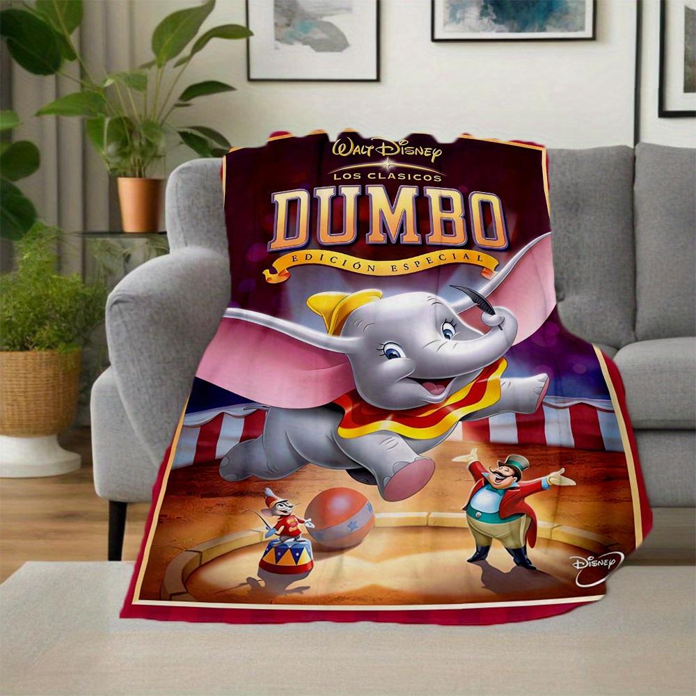 1pc, Disney Dumbo Blanket Soft Warm Throw Blankets for Friend, Outdoor Blankets, Living Room, Travel, Camping