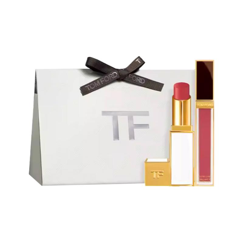 

Tom Ford Lipstick 2 Piece Set Ultra-Shine Lip Colour 03+ Gloss Luxe 22