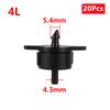 Pressure Compensating Dripper 2L/H 4L/H 8L/H Garden Orchard Micro Irrigation Emitter Agriculture Watering Pipe Fitting 20/100Pcs