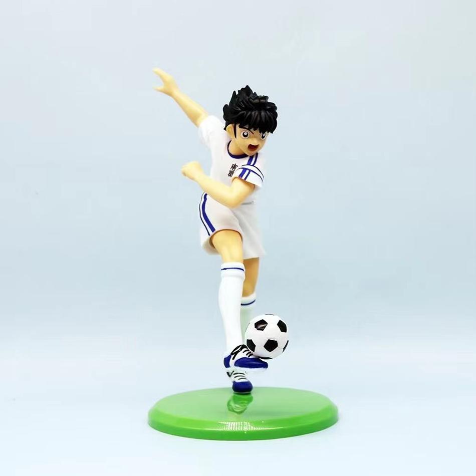 21cm Captain Tsubasa Anime Figure Ozora Action Figures Hyuuga Kojirou Wakabayashi Genzou Collection Model Toys NEW Poseable Articulated Scale Detailed