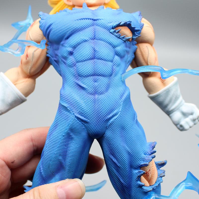 27cm Dragon Ball Z Majin Vegeta Figurka Anime Samozniszczenie Super Saiyan Figurki Akcji PVC Statua Figurka Model Zabawki Prezent
