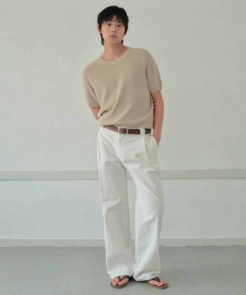 Wednesday Oasis Washable Airy Raglan Half Knit_Beige(Wc26Kn48)