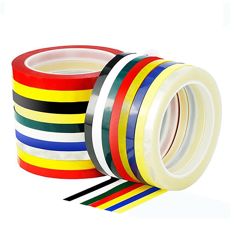New-3/6/10MM 66M Graphic Whiteboard Tape Adhesive Chart Line Grid Marking Tapes High Temperature Resistant Pinstripe TapePinstriping Tape 3