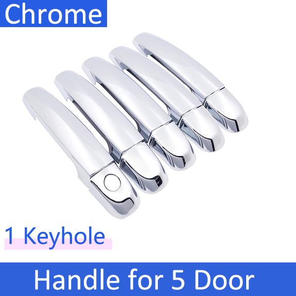 

Подходит для Suzuki Grand Vitara Grand Nomade Escudo 2006 ~ 2014 2007 2008, хромированная крышка дверной ручки, защитные аксессуары для автомобиля 5Handle 1 Keyhole