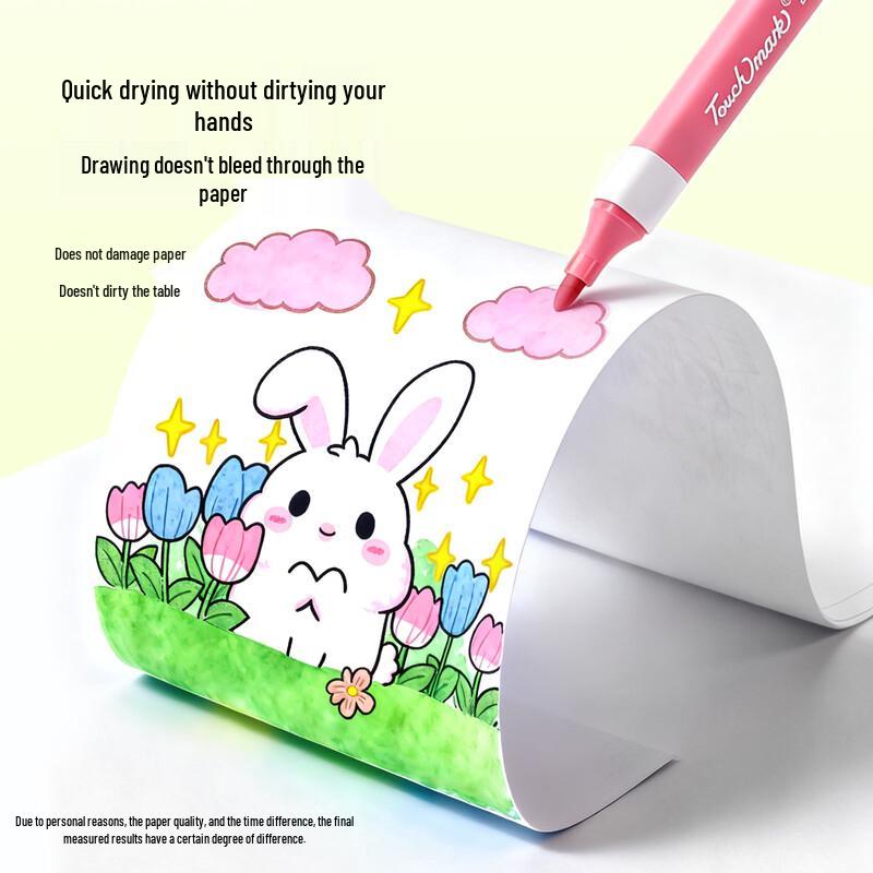 Touch Mark Kids Acrylic Marker Set - Easy-Grip Triangular Barrel