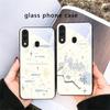 Fresh and Healing Breeze For Samsung Galaxy A30 A31 A32 A33 A34 A35 A42 A30s A20 A25 A26 A51 A56 A54 A72 A73 70 Glass Phone Case