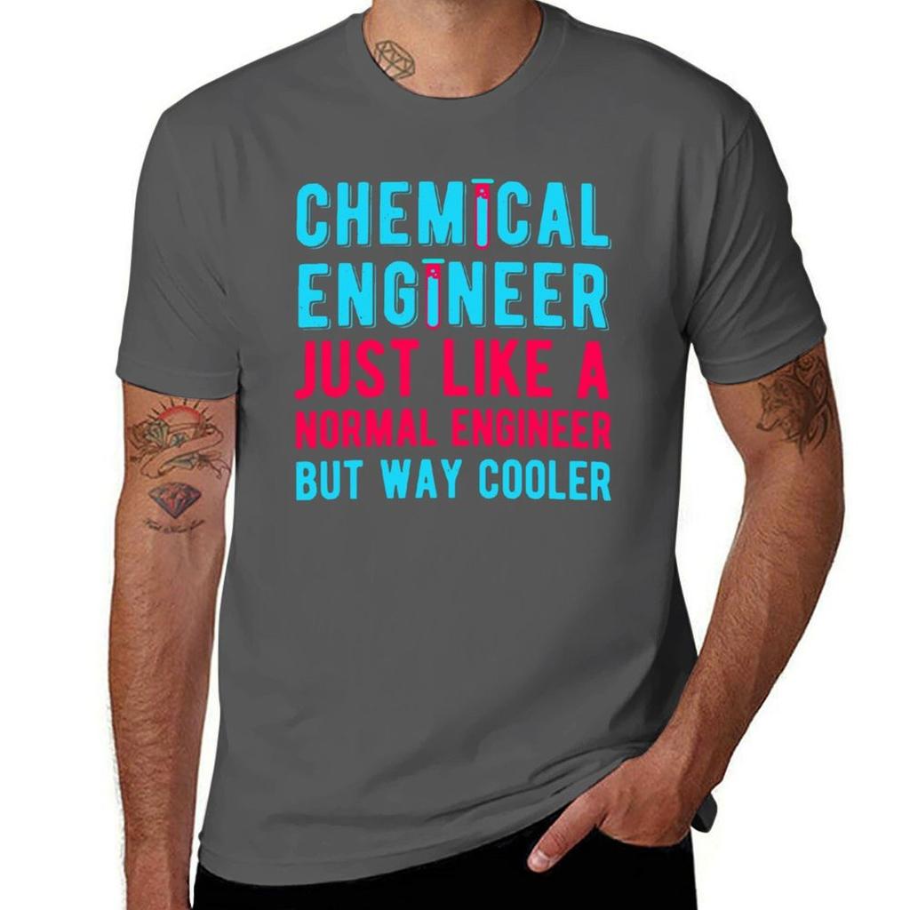 Vtipné tričko chemického inženýra tričko muž designová trička pro muže grafická trička TShirt