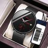 Teenager Ultra-thin Men's Watch Student Fashion Quartz Waterproof Simple Luminous Men's Watch