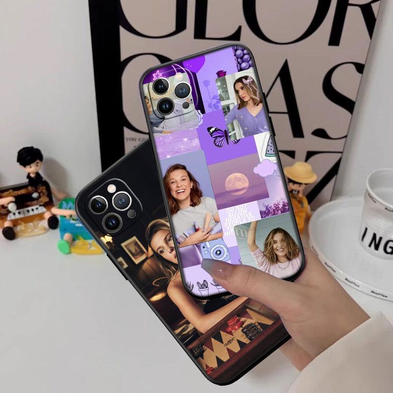 IK47 Millie Bobby Brown New High-End Shell Phone Case for Xiaomi Poco F8 M4 M5 M6 M7 X3 X6 X7 Pro GT NFC Ultra