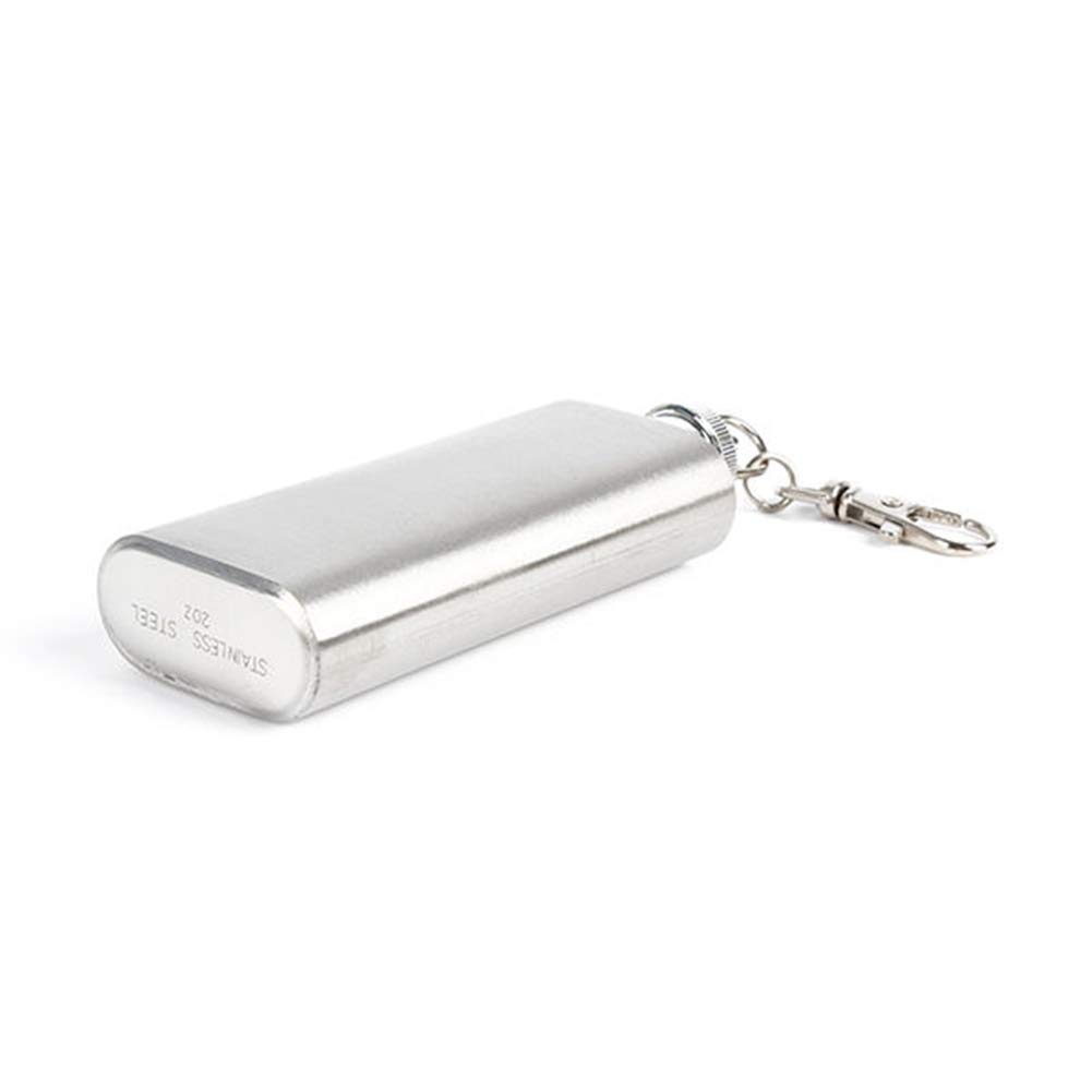 Audiophile Skittles Hip Flask Stainless Steel Bottle Cap with Keychain