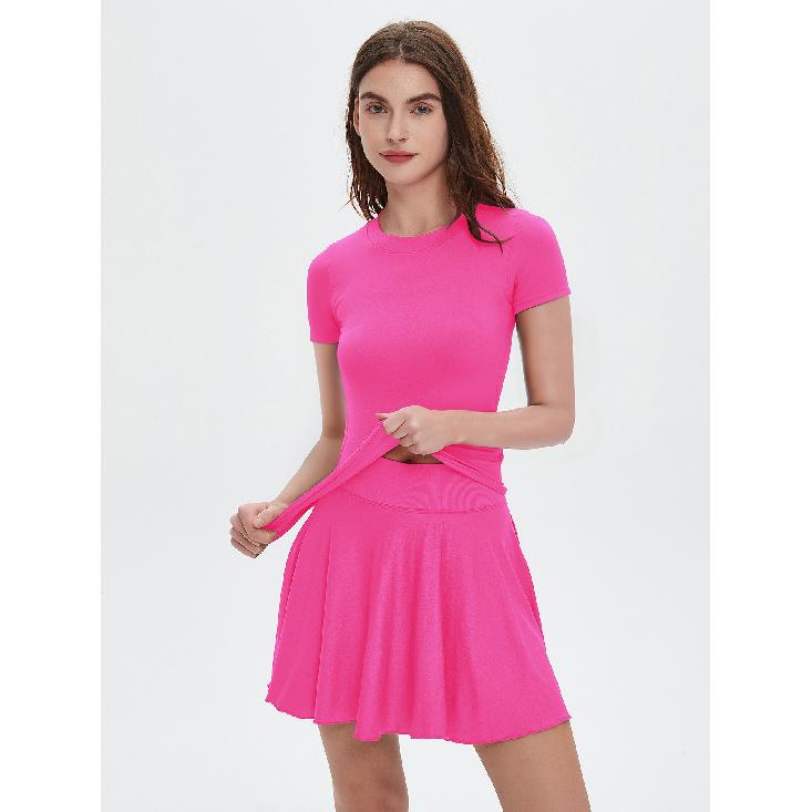 New yoga top, yoga short sleeved fitness suit, running and fitness versatile top, slim fit T-shirt for women