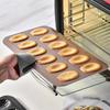 12-Cavity Nonstick Madeleines Pan Thickened Carbon Steel French Shell Cake Mold Dessert Pastry Pan 12-Cup For Home Baking Party