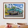 5D DIY Rhinestone Unframed Diamond Painting 1pc 11.8x15.7 Inch,Retro Cars Pattern Mosaic Rhinestone Diamond Painting Set, Diamonds Paintings Kit