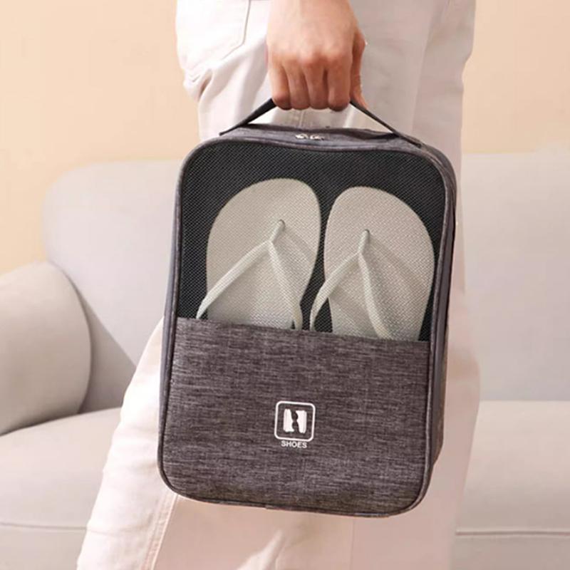 Große Kapazität Tragbare Schuhtasche Reise Wasserdichte Schuhaufbewahrungstasche Bietet Platz für 3 Paar Schuhe