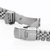 Massives Edelstahlarmband für Seiko SKX für Jubilee-Armband Gebogenes Ende Herren Uhrenzubehör 18mm 19mm 20mm 21mm 22mm 24mm