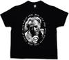 CHARLES BUKOWSKI PORTRAIT Kids Boys Kids Boys T-Shirt Quote Barfly Poetry Quote