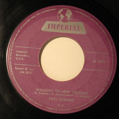 7inch Record FATS DOMINO - Walking To New Orleans / Don't Come AI5675 Imperial 1960 Netherland Jazz Used