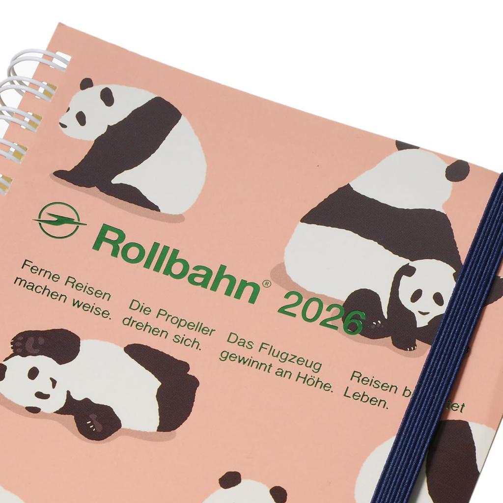 Planer 2026 Edition Start im Oktober Rollbahn Tier Großer Monatsplaner [Delfonics / 2025] (Hell-Pink)