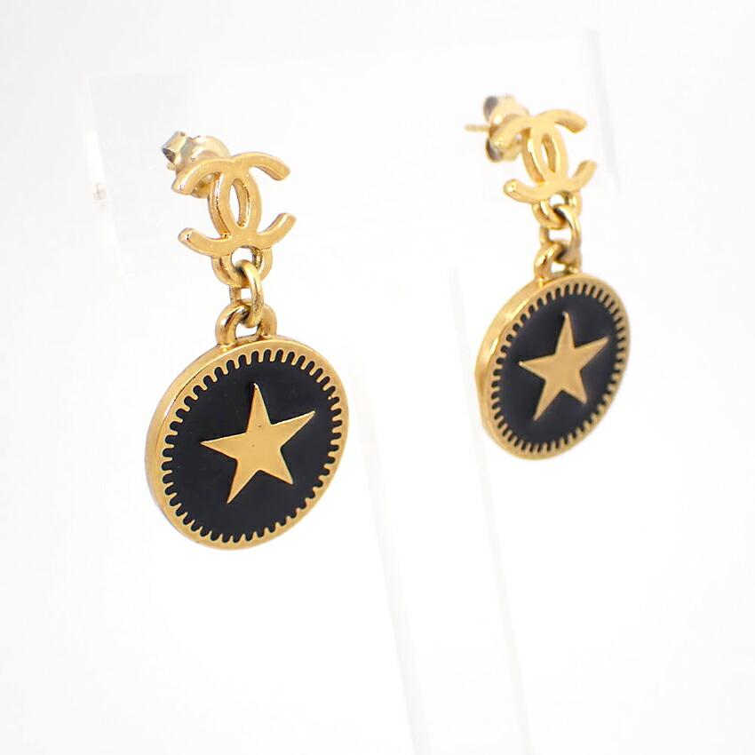 [Used] CHANEL/Chanel 925 Star Earrings/g520-56