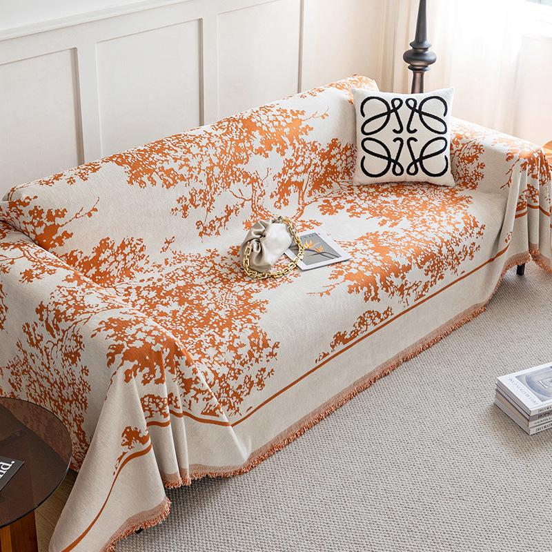 Jacquard Chenille Sofa Cushion Four Seasons Universal Anti-Scratching Sofa Towel All-Inclusive One-Piece Cover Sofa Slipcover Cover Cloth