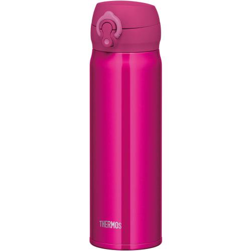 

Thermos Water Bottle Vacuum Insulated Mobile Mug 500ml Rose Red JNL-505 RR