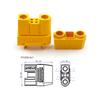 XT120 Lithium Battery Charging Plug 2+6 60A High Current Male Female 2+4 with Signal Pin Model Aircraft Solder Wire Connector