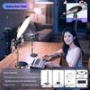 Floor-standing Microphone and Phone Stand for Live Streaming and Recording