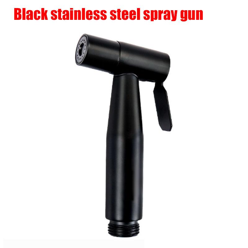 Portable Bidet Toilet Sprayer Stainless Steel Hand Held Spray Toilet Shower Wc Dual Control Angle Valve Bathroom Accessories