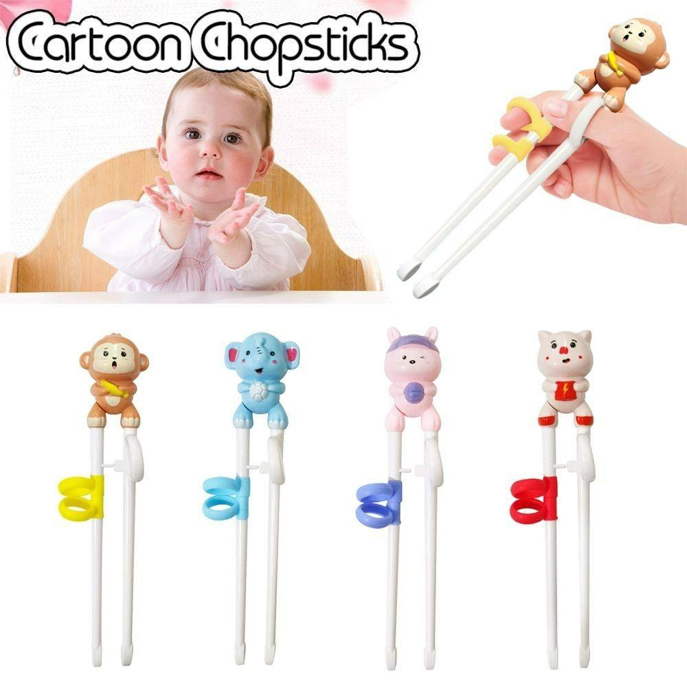 Cute Baby Kids Beginner Chopstick Learning Chopsticks Training Chopsticks Eating Helper