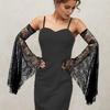 Lace Mesh Flared Long Sleeves Breathable Arm Covers Elegant Arm Sleeves  Wedding Dress Accessories