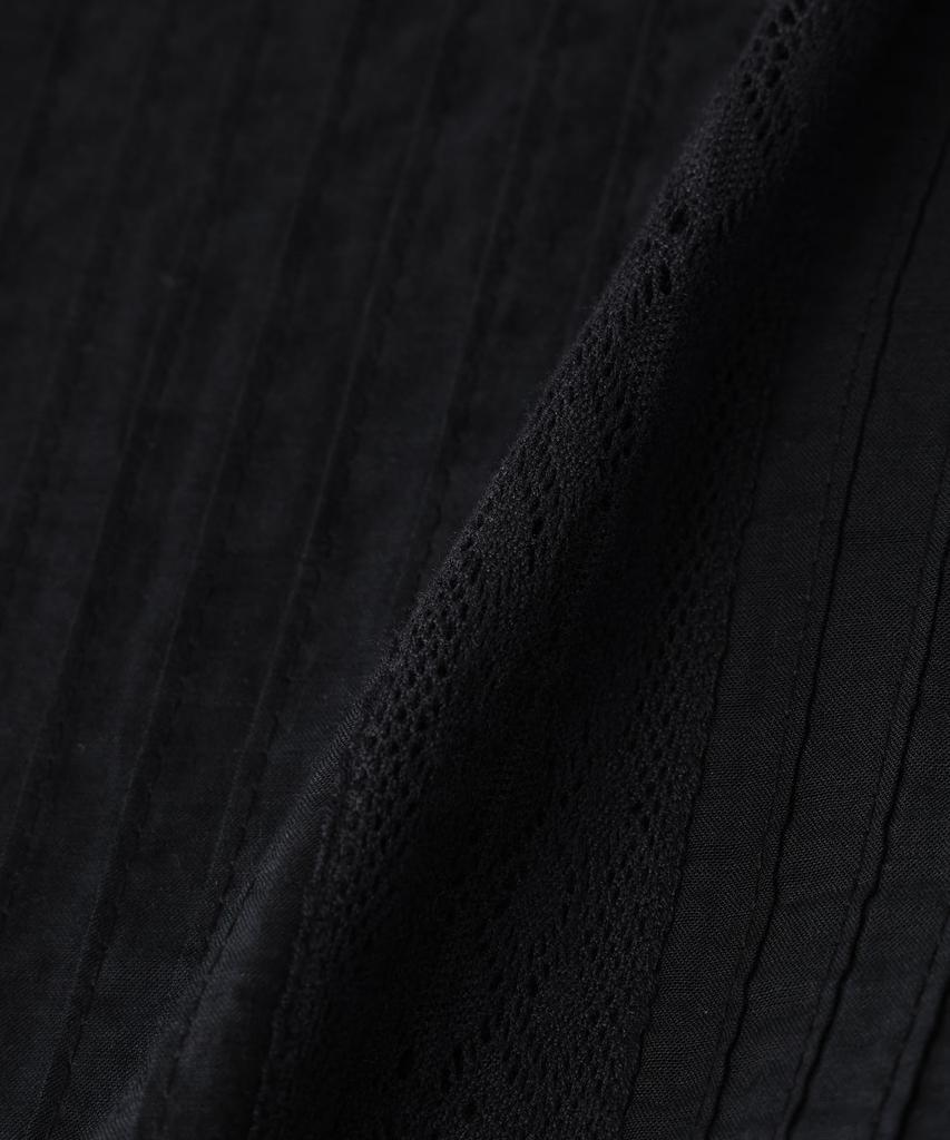 Petit Honfleur Spitze Kordelzug Bluse Schwarz Damen 523264,