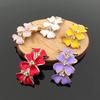 Engood 100Pcs Arc Flower Rhinestone Buttons Wedding Decoration DIY Hair Accessories Sewing Trim & Embellishments Craft Buckles