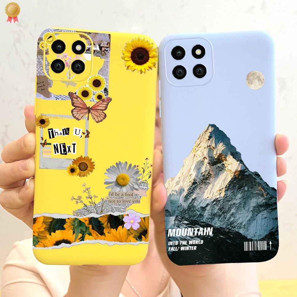 For Samsung A22 A22S 5G Case Cute Flower Butterfly Shockproof Silicone TPU Cover For Samsung Galaxy A22 A22S 5G Phone Case Funda