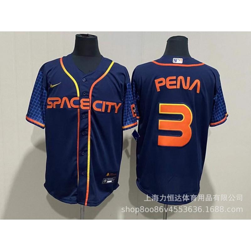 Houston Astros 27 Altuve Baseball Jersey Team Sports Uniform Men Women All Season Wear