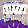 108 Pcs Paper Straws Funny Male Dancer Drinking Straw Bachelorette Disposable Straws for Birthday Reunion Bachelor Party and Bar