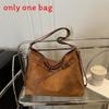 Urban Minimalist Pu Small Shoulder Bag With Zipper For Daily Use