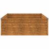 Raised Garden Bed 100 X 100 X 36 Cm Corten Steel