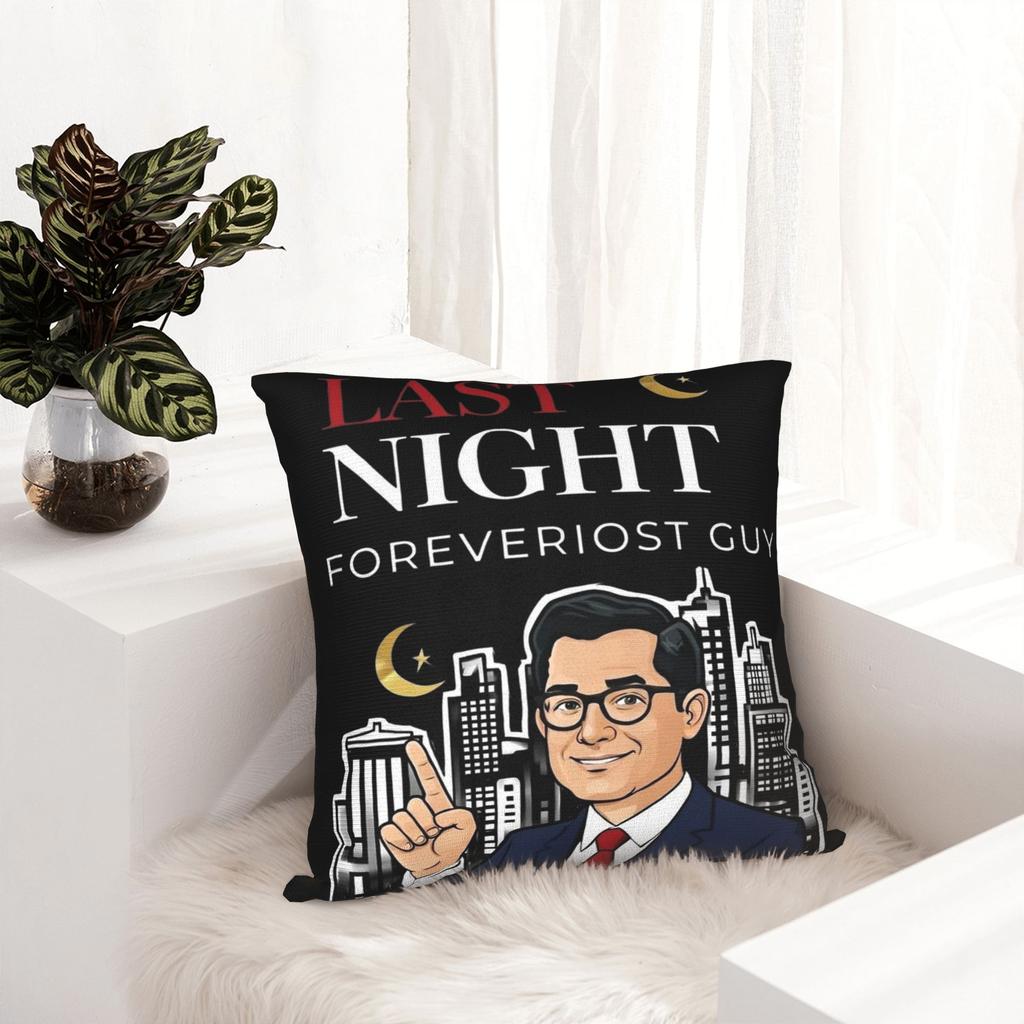 Federe Cuscino Decorative Stephen Colbert The Late Show Accessori Cuscino da Arredo per la Casa Copricuscino con Zip Varie Misure