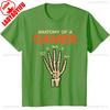 Anatomy of A Gamer Skeleton Hand Funny Unisex Boys Teens TShirt Unisex Printed Tshirt Tops Vintage Classic Fashion Oneck
