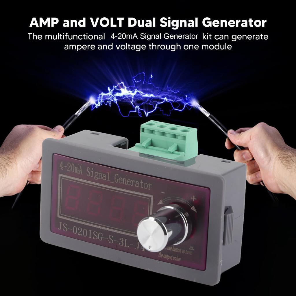 Signal Signal Signal Digital Signal Current Signal Power Analog PLC Panel Device Testing 4-20mA Generator, Current/Voltage Generator, Counter,