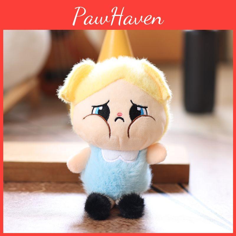 Plush Crybaby Keychain Toy Doll Cartoon Bag Pendant Cute Decoration Gift Kids