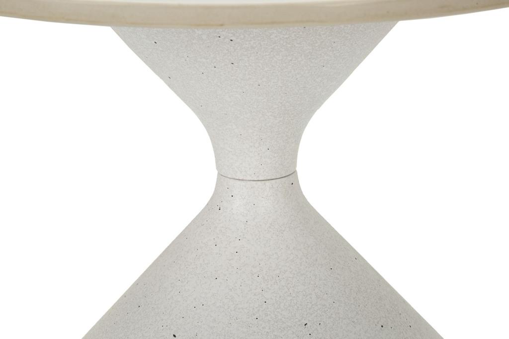 Table White Cm Ø 42X40