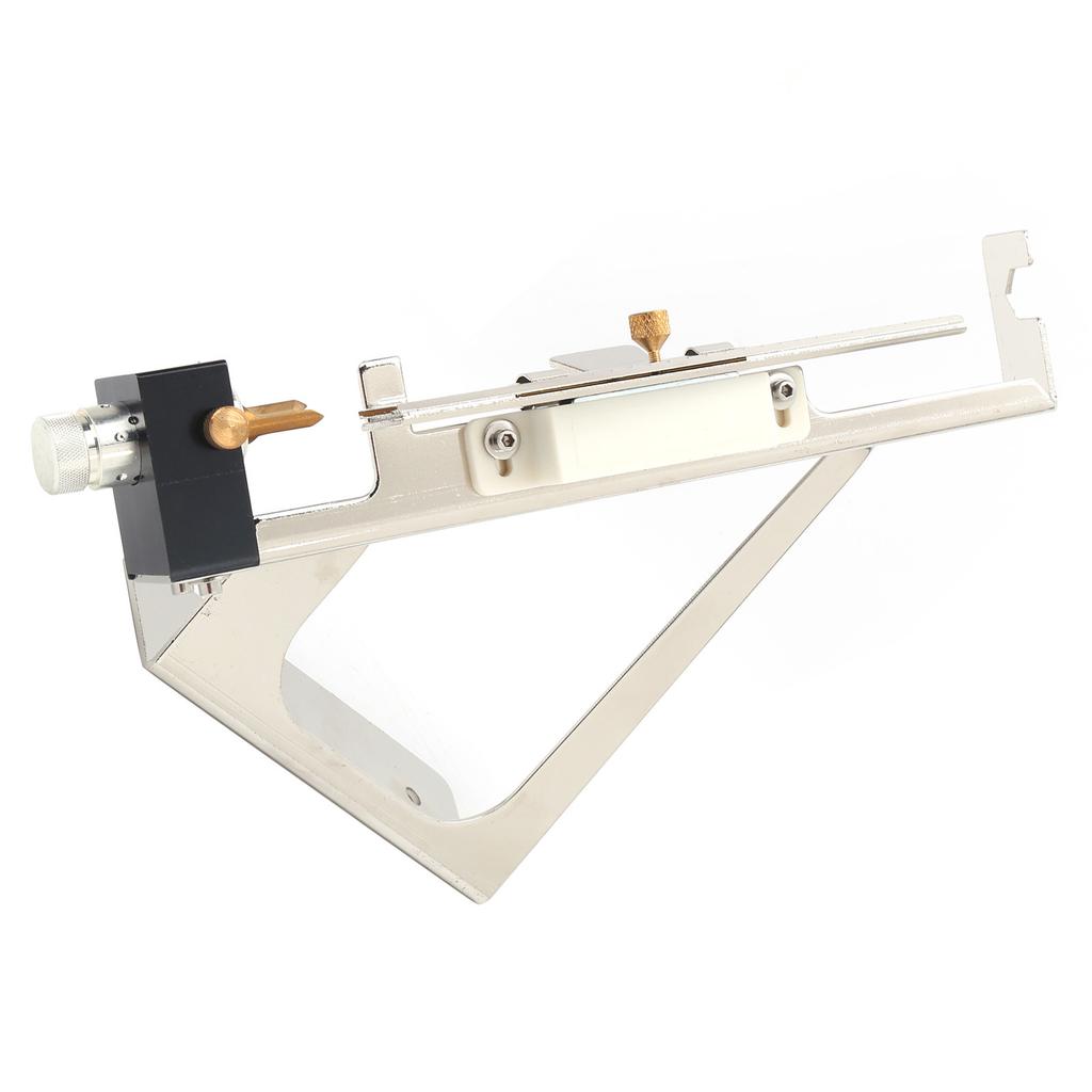 Aluminum Alloy Arrow Fletching Jig Adjustable DIY Feather Stick Tool Archery Accessory