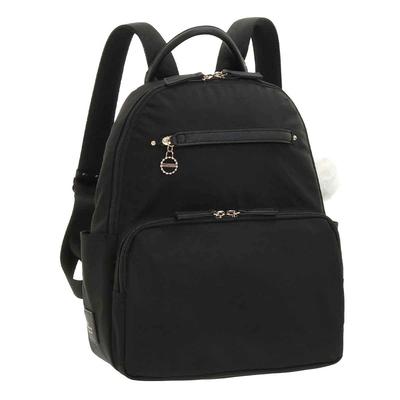 [Proyecto Kanana] 31662 Mochila para mujer, Every Backpack, capacidad A4, con bolsillo trasero, color negro