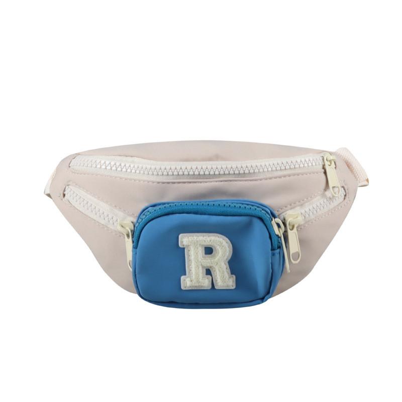 Trendy Boy's Children's Chest Bag Stylish Crossbody Bag For Kids Daily Use Brown Orange Black Blue Green