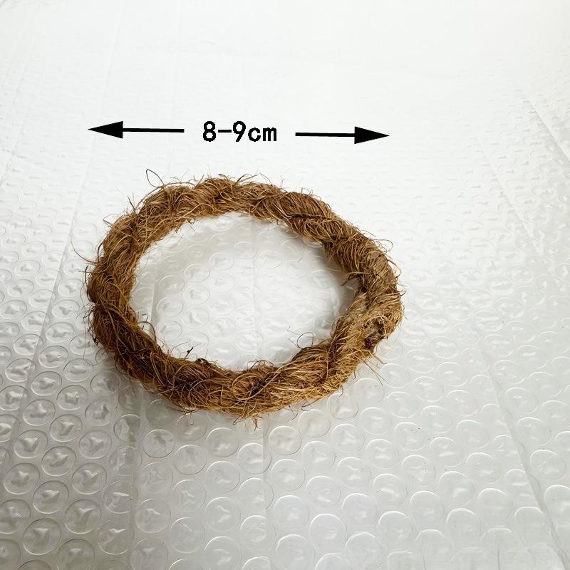 Coconut shell bowl, natural, Hainan, creative, Vietnamese old coconut shell bowl spoon set, dried fruit candle bowl Coconut palm ring base